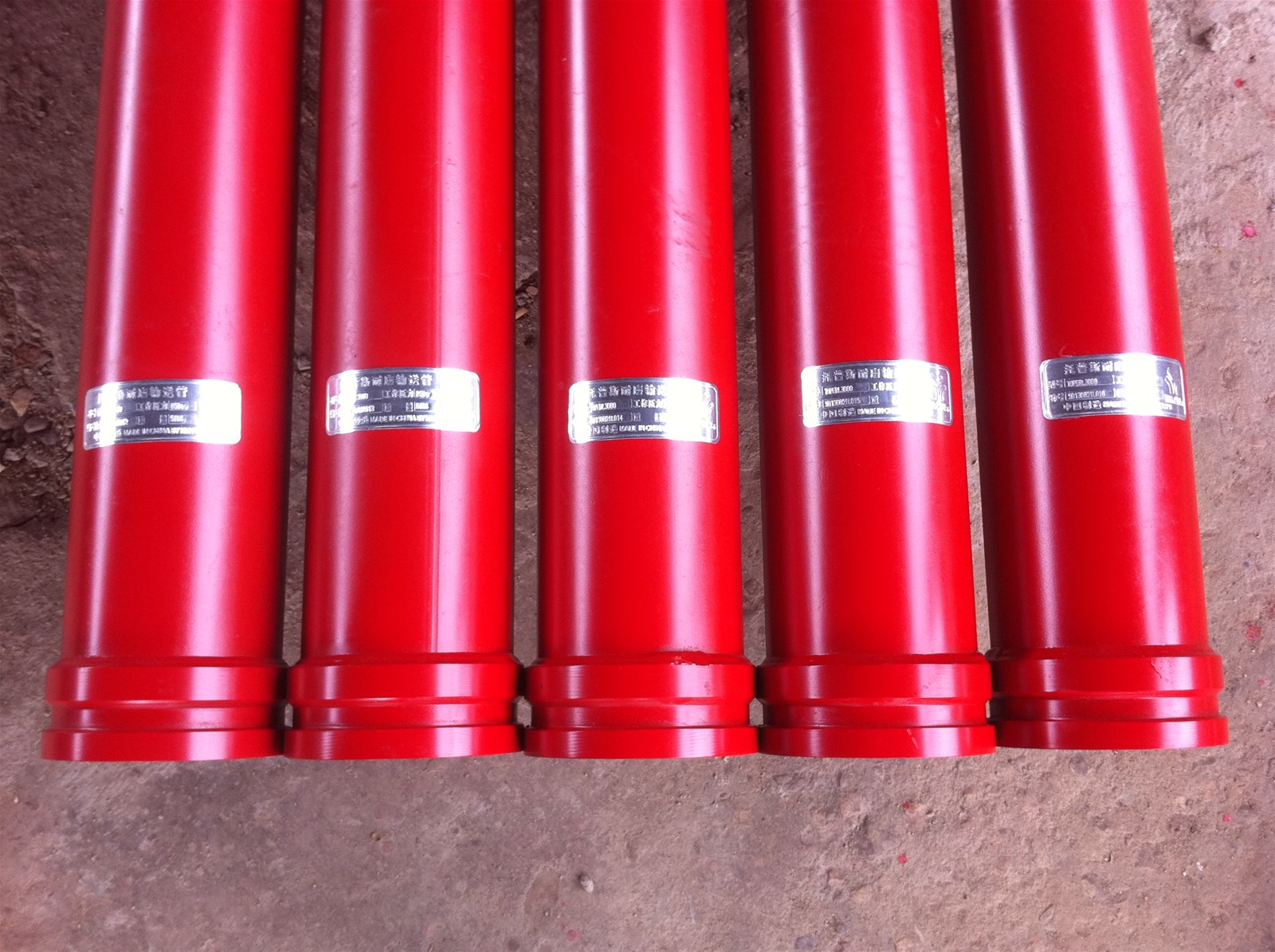 ZoomlionPmSchwing Concrete Pump Twin Wall Pipe