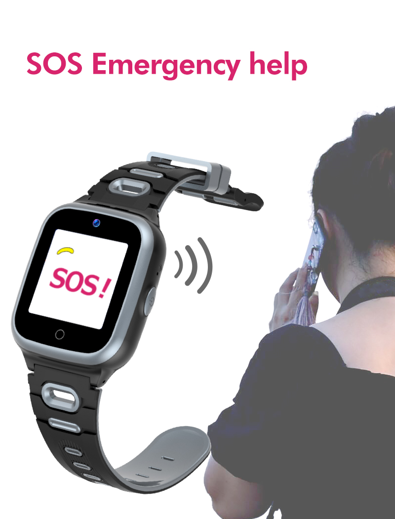 Asiapacific Version GPS 4G Kids Phone Watch Wifi LBS Position Voice Chat Smart Wristwatch for Children