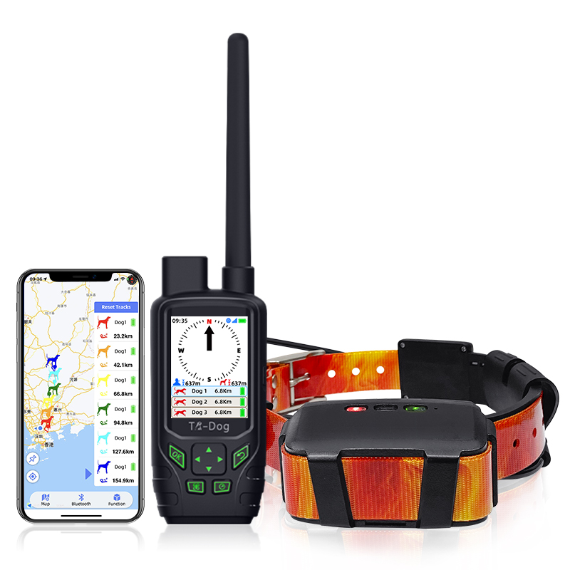 TRDog 4G GPS Dog Tracking Collar VHF Dog Traning Coller Hound Tracker