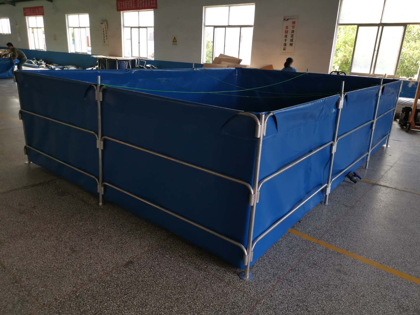 PVC tarpaulin fish pond aquaculture canvas fish farming tank