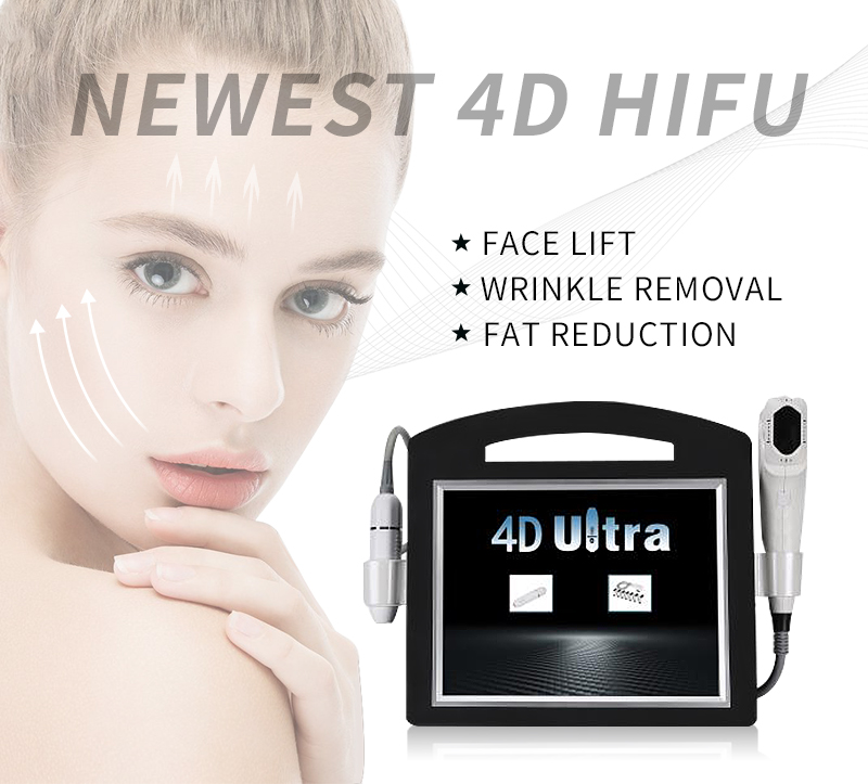 2 in 1 Ultrasound 4DHIFU Machine for Fat Reduction Face Lift Wrinkle Removal