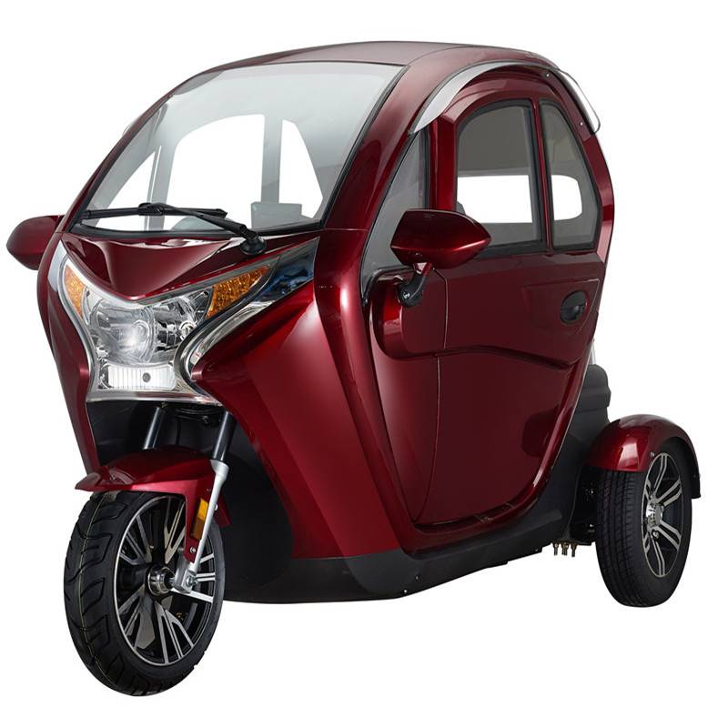EEC Electric Safe Car Hot Sale Cabin Tricycle Electric Tuktuk FST-UMI