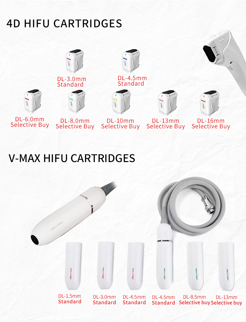 3 in 1 Machine for Face Lifting Body Slimming Vaginal Tightening 4DHIFU Machine