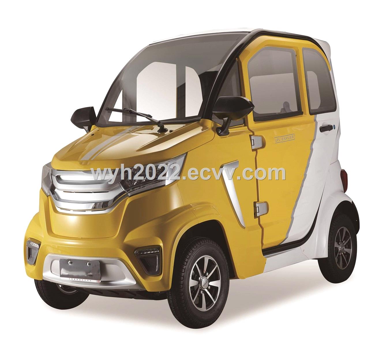 Electric 4 Wheels City Car Small Trip Vehicle Electric Scooter Economical Vehicle FSC-ZL