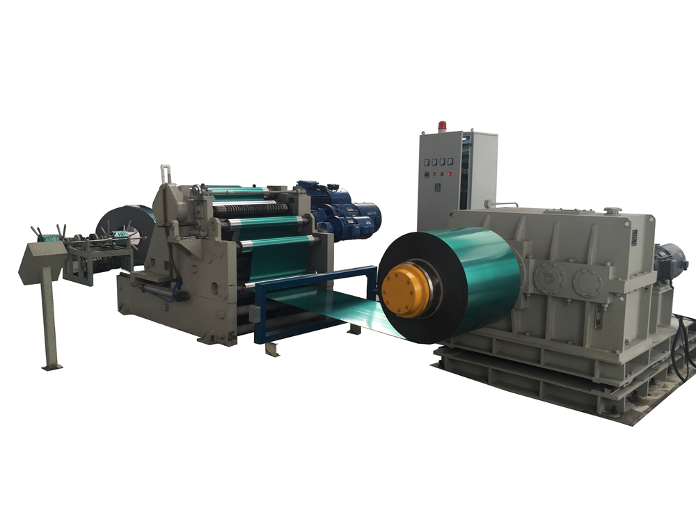 ECCS copolymer coated steel tape slitting machine