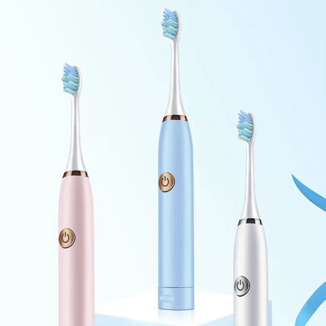 Adult Home Smart USB Rechargeable Vibrating Toothbrush