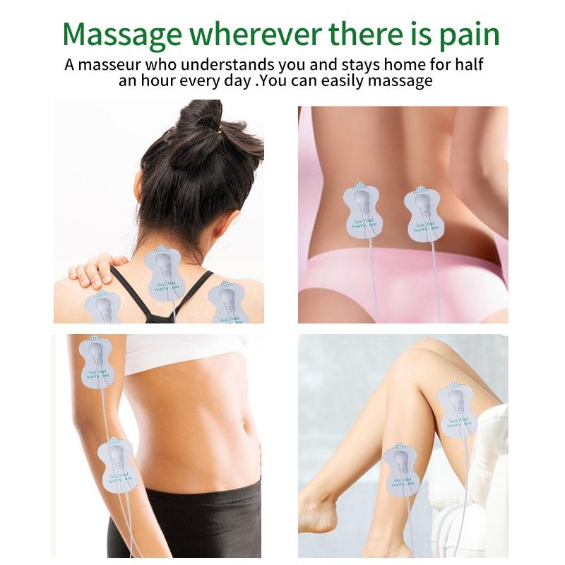 Wholesale TAKROL Electric Pulse Physiotherapy Massager Muscle Stimulator Therapy Body Massage Health Care Machine