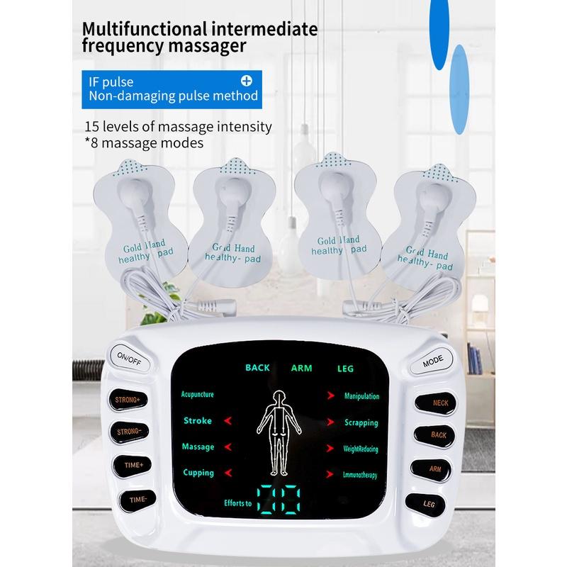 Wholesale TAKROL Electric Pulse Physiotherapy Massager Muscle Stimulator Therapy Body Massage Health Care Machine