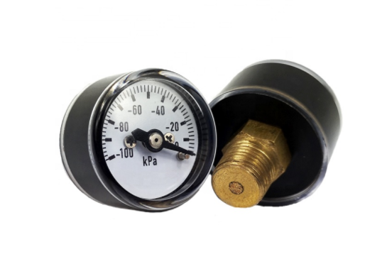 1 inch 25mm manometer Plastic Case Pressure Gauge Mini manometros for relief valve