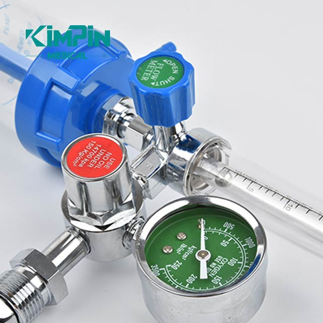 Economical Bull Nose Oxygen Medical Inhaler With Buoy Type Flowmeter