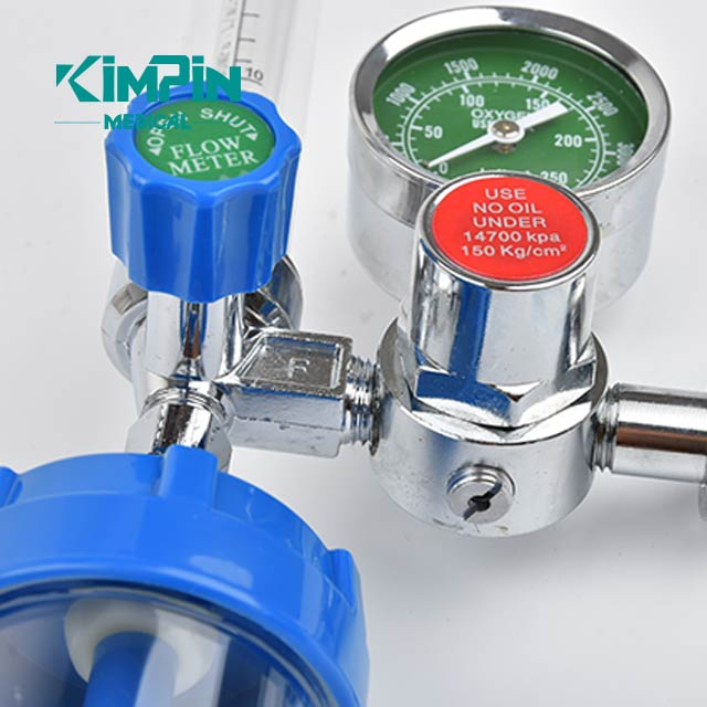 Economical Bull Nose Oxygen Medical Inhaler With Buoy Type Flowmeter