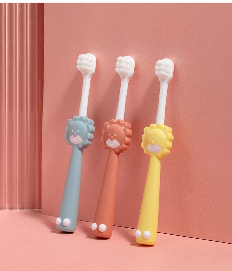 Childrens toothbrush single soft bristle toothbrush