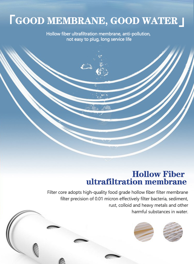 External ultrafiltration membrane wastewater treatment filter membrane resistance to high temperature and pollution