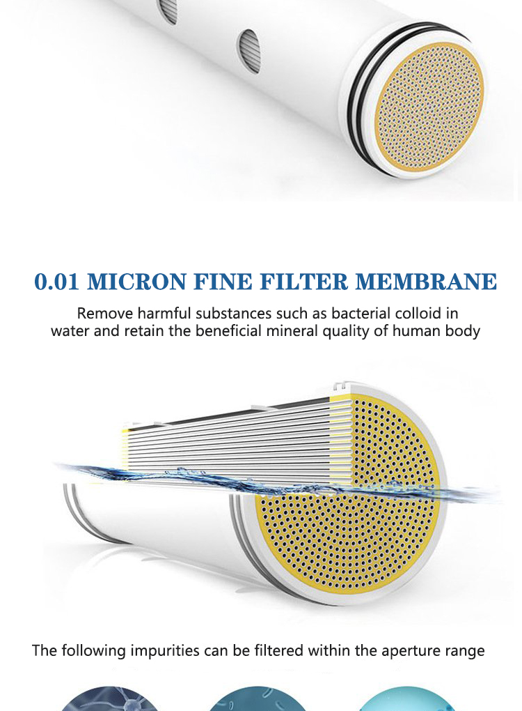 External ultrafiltration membrane wastewater treatment filter membrane resistance to high temperature and pollution