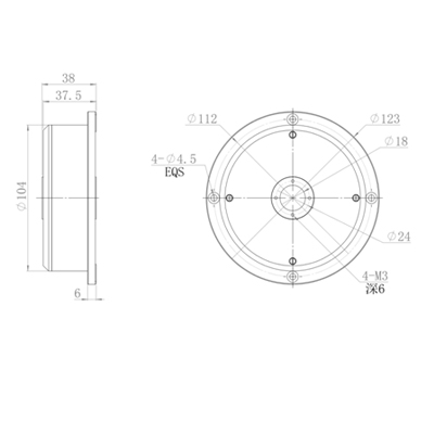 HighPrecise Absolute Photoelectric Encoder for angle measurement and programmable servo system