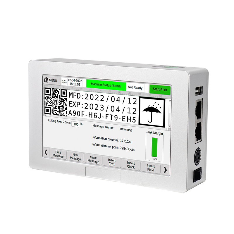 2022 Factory Automatic Online Expiry Date Coding Batch Inkjet Printer Conding Machine Marking Machinery