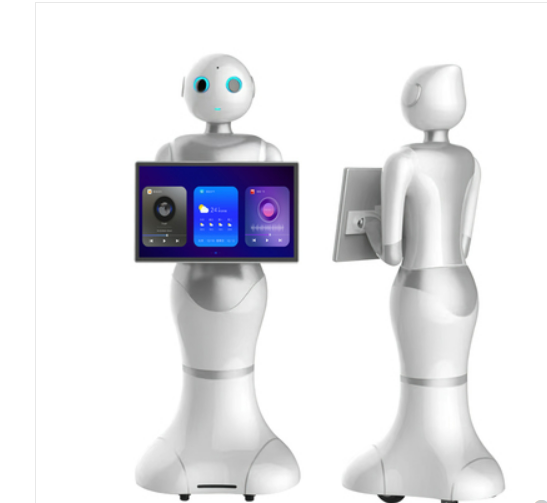 AI ARTIFICIAL BIONIC INTELLIGENT ROBOT EXHIBITION HALL EQUIPMENT HOSPITAL VOICE WELCOME NAVIGATION RECEPTION SERVICE ROB