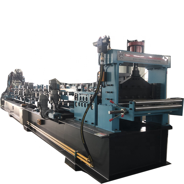 High speed automatic operate CZ interchangeable purlin production machine