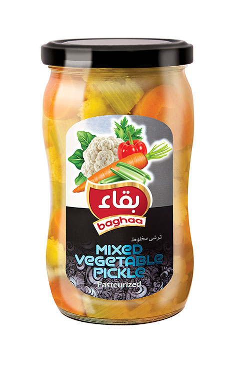 Pickled mixed vegetables 580 g Baghaa Jar