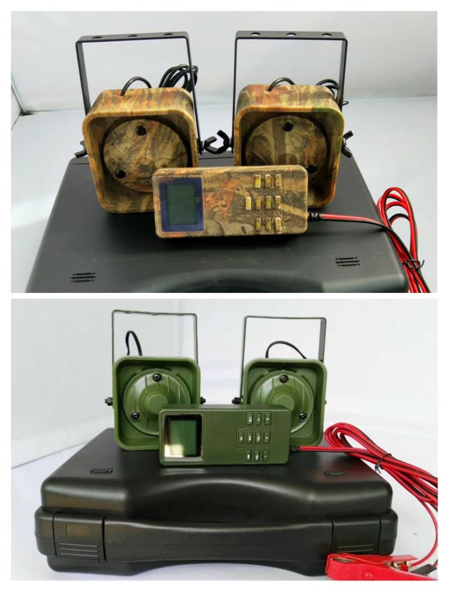 hunting caller device with bird sounds