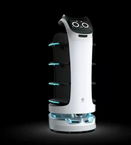 robot food delivery restaurant waiter to deliver food fully automatic serving food restaurant