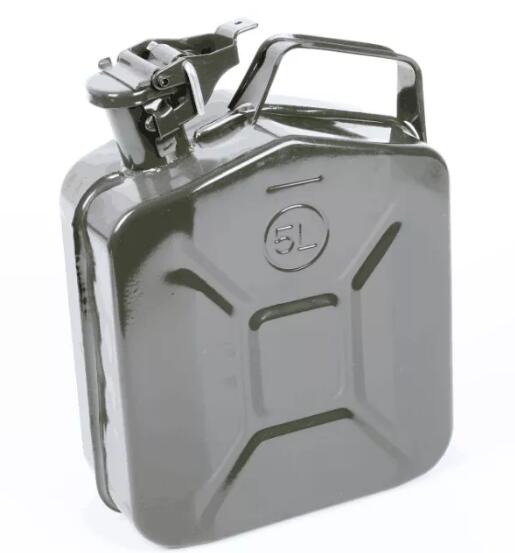 Military Style Jerry Can Fuel Gas Steel Tank 51020L Diesel Gasoline