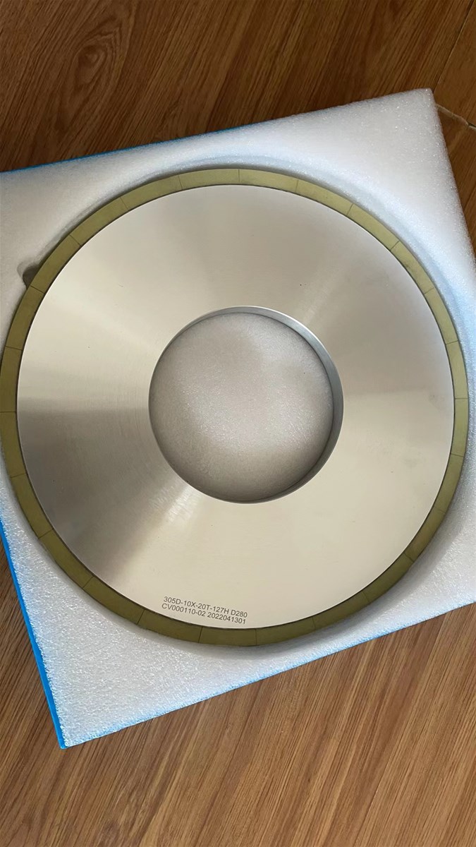 Cylindrical Diamond Grinding Wheel for HVOF carbide coating