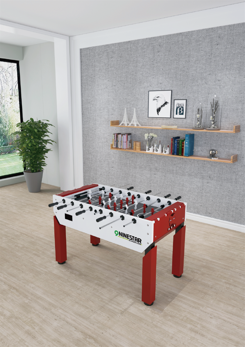 55inch jiuxing new design top grade professional multi game football foosball table for adult