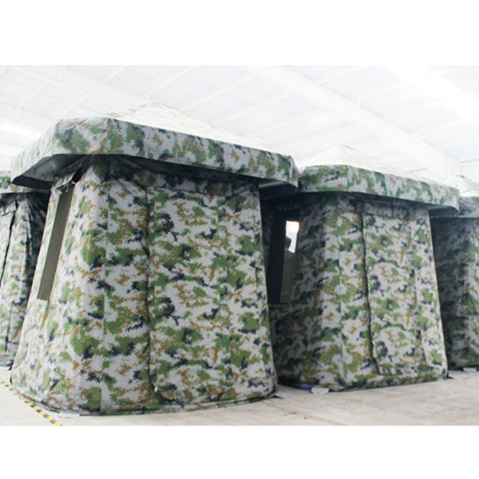 Premiere Series Top Quality Military Single Soldier Camouflage Inflatable Sentry Box Tent for Entrance Guard