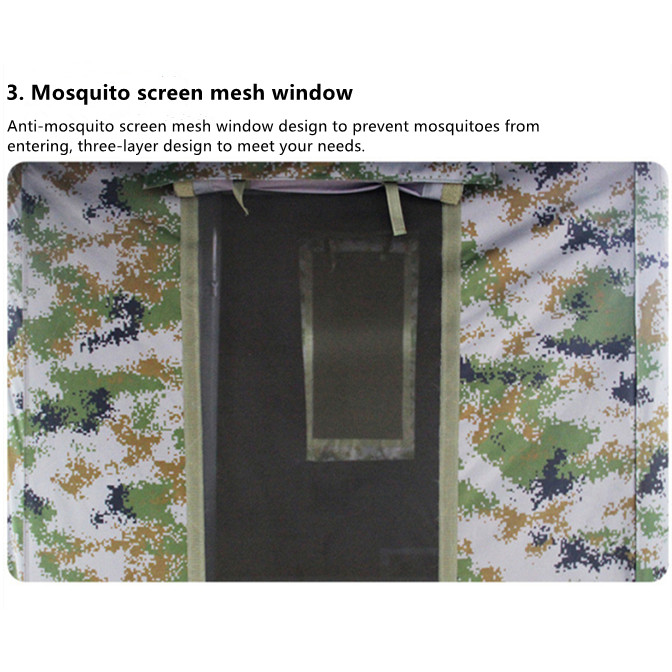 Premiere Series Top Quality Military Single Soldier Camouflage Inflatable Sentry Box Tent for Entrance Guard