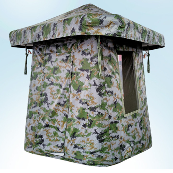 Premiere Series Top Quality Military Single Soldier Camouflage Inflatable Sentry Box Tent for Entrance Guard