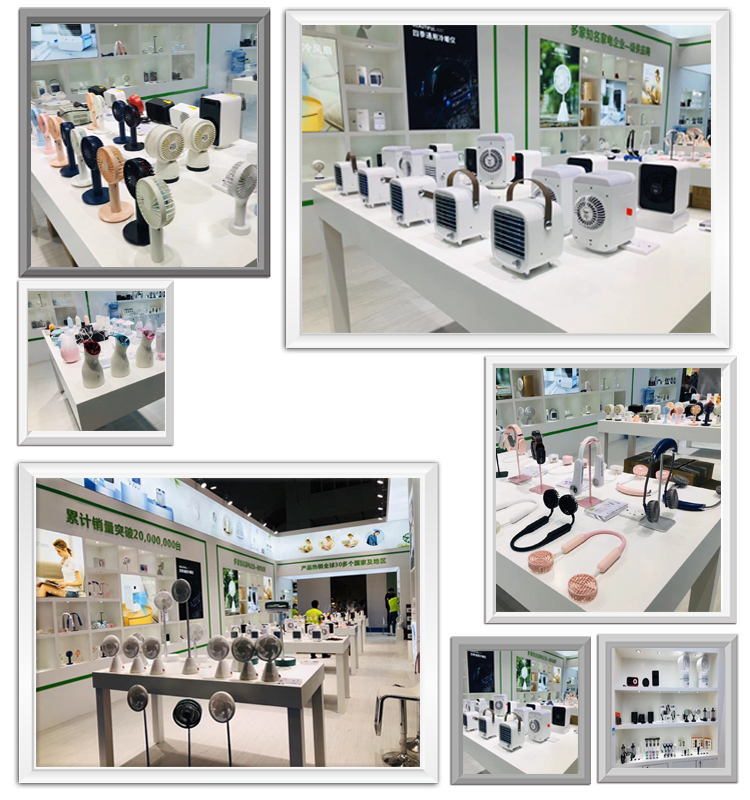 Factory price USB rechargeable portable heater and colder mini neck fan for cooler and warmer neckhanging mutifuntion