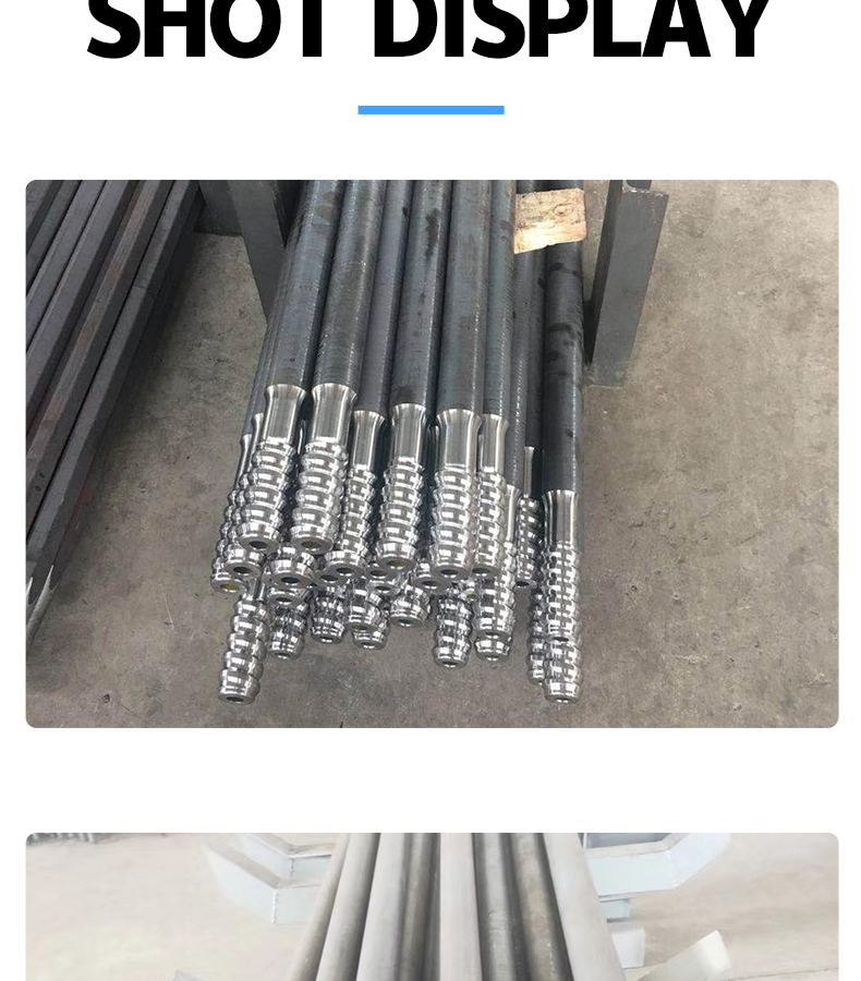 T drill pipe T51 length 3660mm model complete customizable Mining drilling construction ore extraction