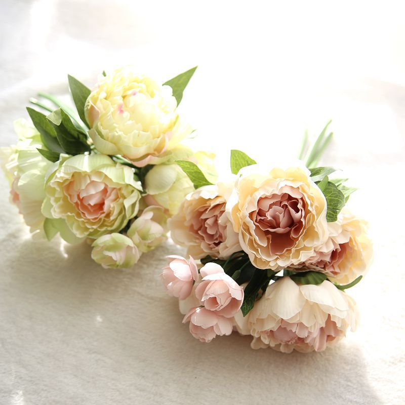 Supplying High Quality Artificial Peony Flower Bouquet