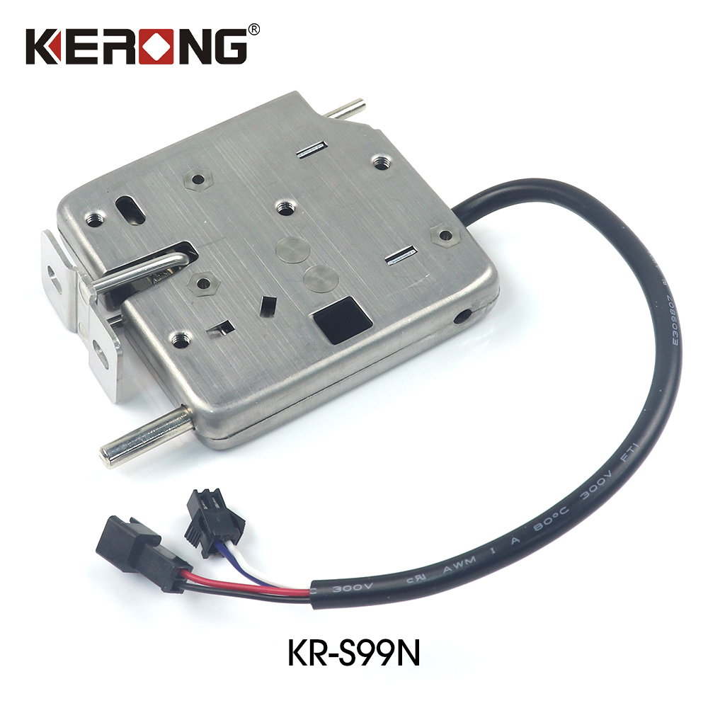 KERONG 12v 24v Solenoid Lock Stainless Steel Electric Control Lock for Express Cabinet/Electronic Locker