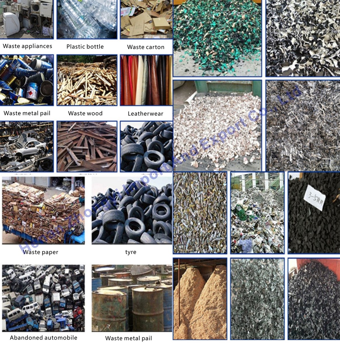 Double shaft shredder Hot sale Waste recycling Machinery Plastic Shredder Metal Shredder