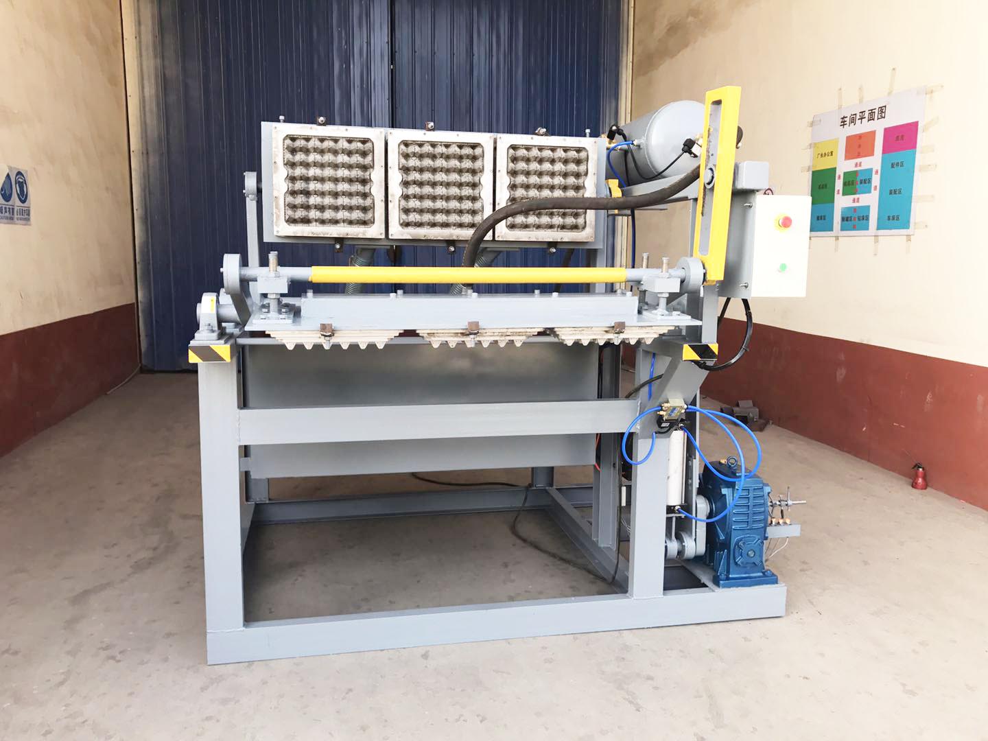 Small egg tray production machine