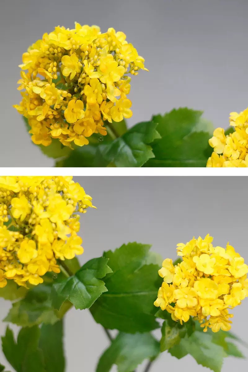Artificial Green Snowball Hydrangea Stem