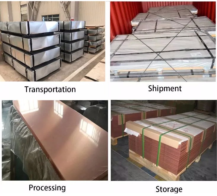 9999 Electrolytic Copper Cathodes C10100 Cooper Plate Sheet