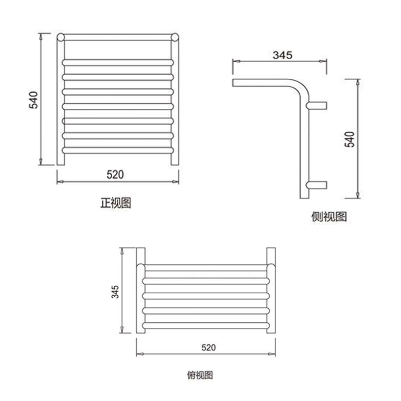 Warmer Towel Rack Heated Towel Rail Electric towel shelf