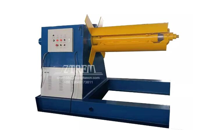 Trapezoidal Steel Decking Single Wave Roll Forming Machine For Jordan