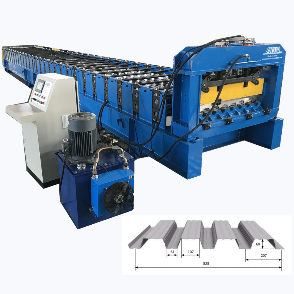 Steel deck roll forming machine good quality composite steel deck making machine