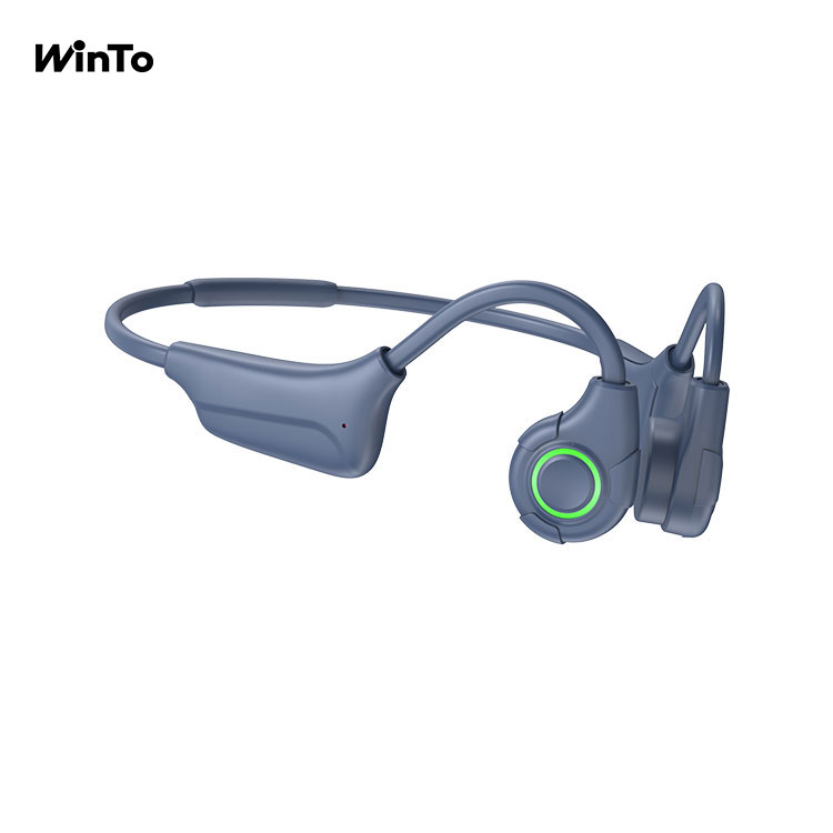 BC200plus Bone conduction headphone with Breathing LED Reflective Stripe Fashion Man Sports Headphone Open Ear