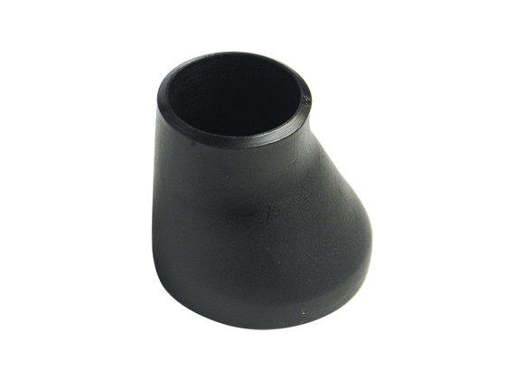 Eccentric Reducer Black Paint Seamless Buttweld