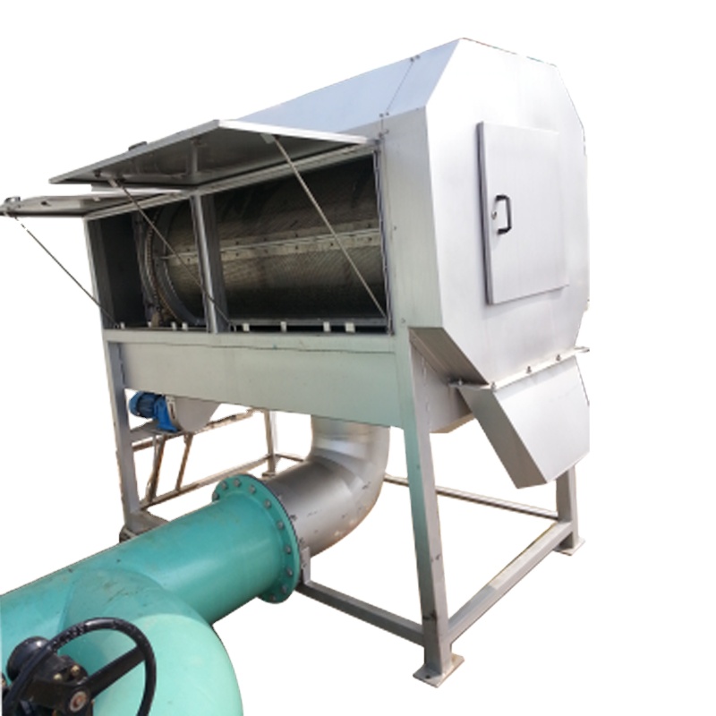 Economical Filter Dewatering System Rotary Internal Drum Screen Solid Liquid Separation