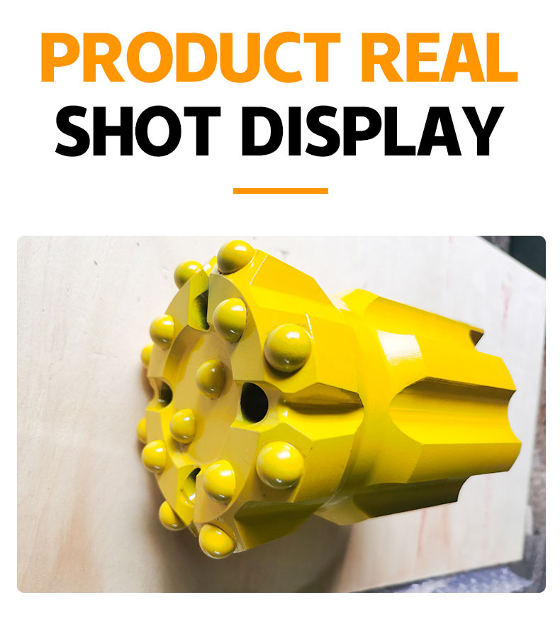 TStyle Button Bit Hydraulic Ball Various Models Gear Bit for Tunnel Mining Manufacturer Processing Customized