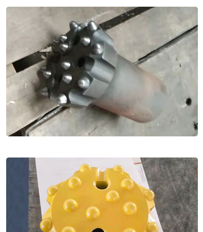 TStyle Button Bit Hydraulic Ball Various Models Gear Bit for Tunnel Mining Manufacturer Processing Customized