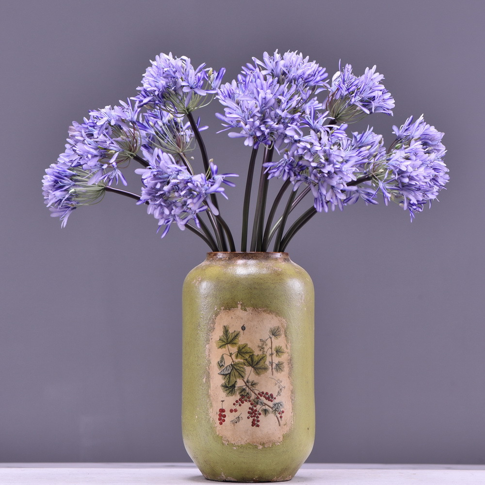 Wholesale Silk Agapanthus Flower for Wedding Events Decor