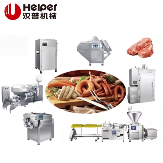 Industrial Sausage Making Machine Vacuum Stuffer