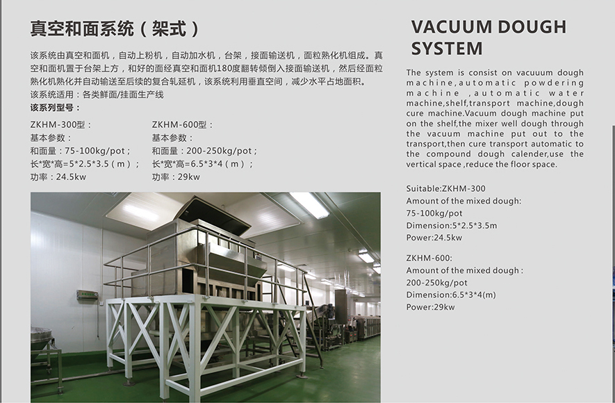 Industrial Automatic 440 Fresh Noodle Making Machine 500 kg per hour
